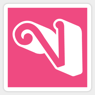 Barbie V Sticker